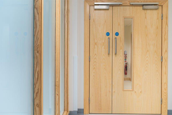 Commercial Glass Concealed Wood Doors - Canada Wood Doors