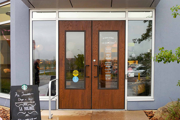 Custom Commercial Wood Entrance Door - Canada Wood Doors